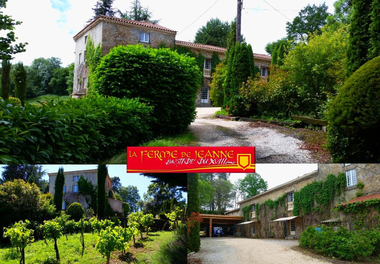 לינה וארוחת בוקר סן-ז'ירון La Ferme De Jeanne מראה חיצוני תמונה